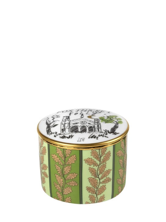 Ginori 1735: Fox Thicket Folly porcelain box - Multicolor - ecraft_0 | Luisa Via Roma