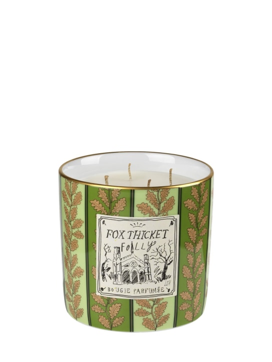 Ginori 1735: Fox Thicket Folly large scented candle - Green - ecraft_0 | Luisa Via Roma
