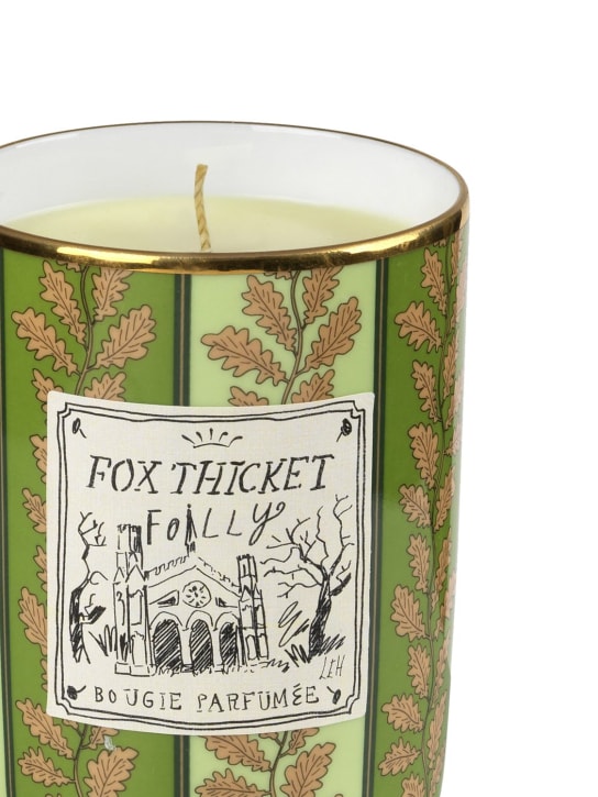 Ginori 1735: Fox Thicket Folly regular scented candle - Green - ecraft_1 | Luisa Via Roma