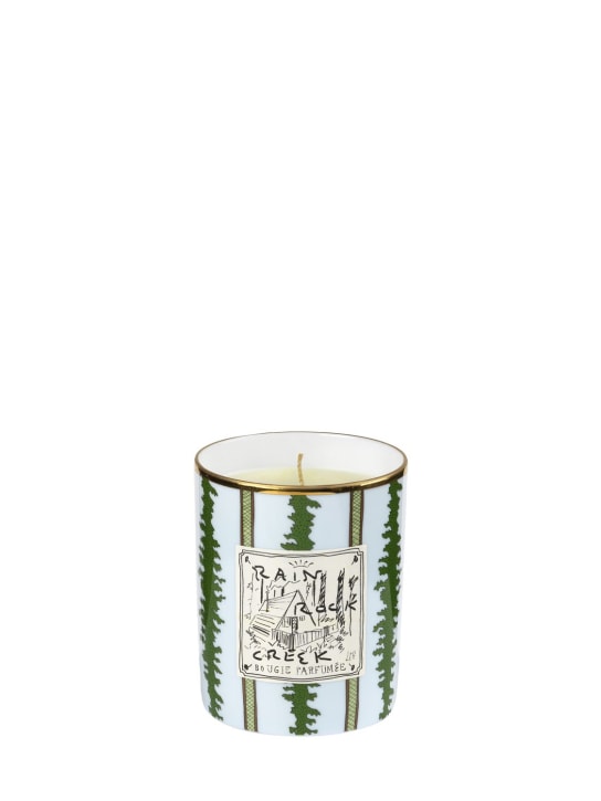 Ginori 1735: Rain Rock Creek regular scented candle - Green - ecraft_0 | Luisa Via Roma