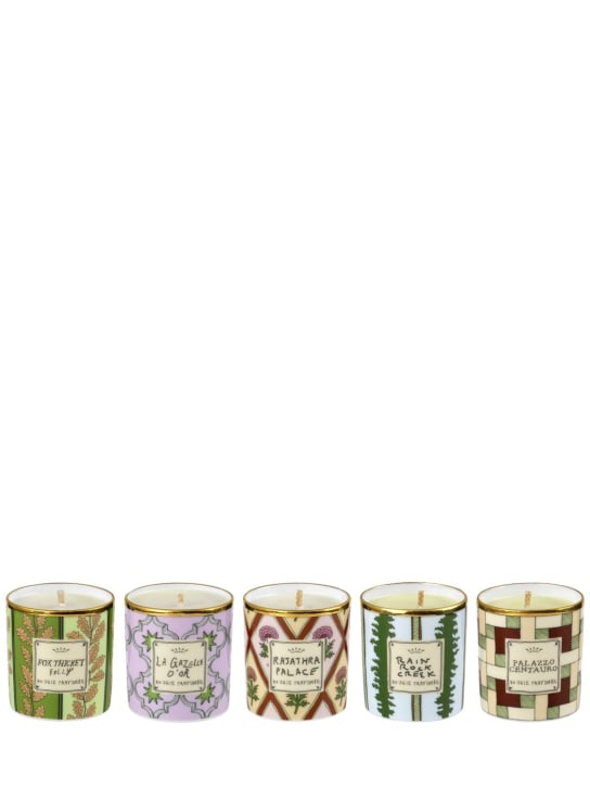 Ginori 1735: Set of 5 mini scented candles - Multicolor - ecraft_0 | Luisa Via Roma
