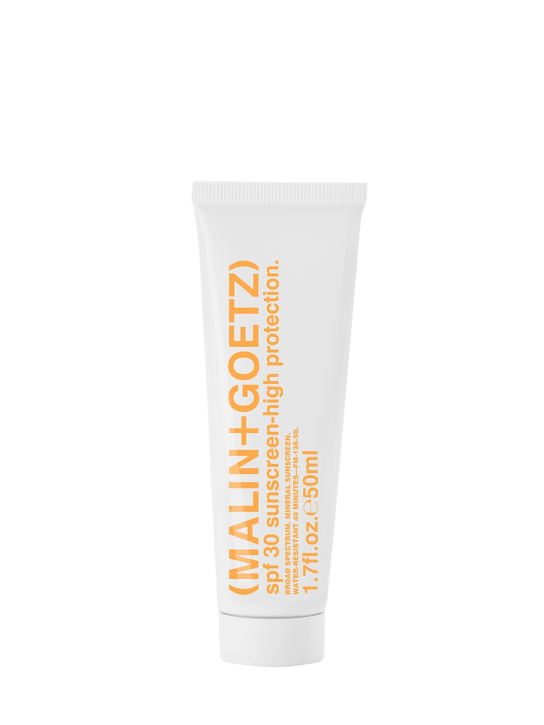 Malin + Goetz: 50ml SPF 30 Mineral sunscreen - Transparent - beauty-men_0 | Luisa Via Roma