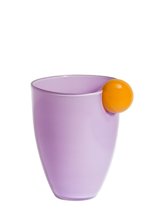 Helle Mardahl: Bon Bon water glass - Purple - ecraft_0 | Luisa Via Roma