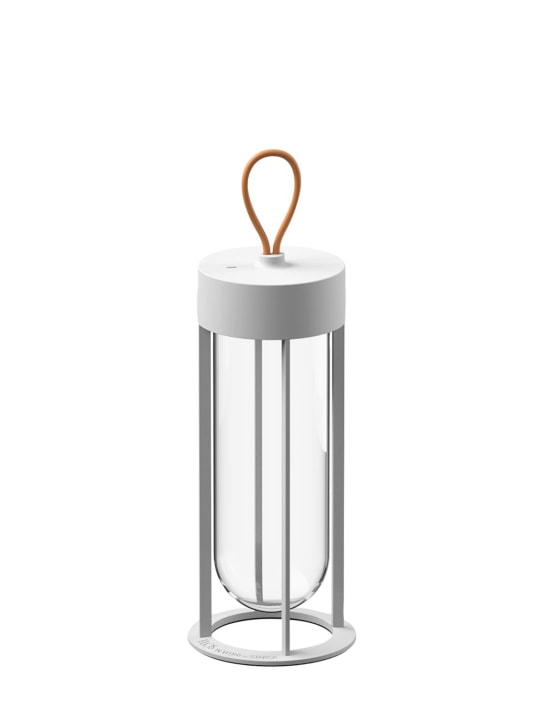 Flos: Lampe de table portable in vitro non branchée - Blanc - ecraft_0 | Luisa Via Roma