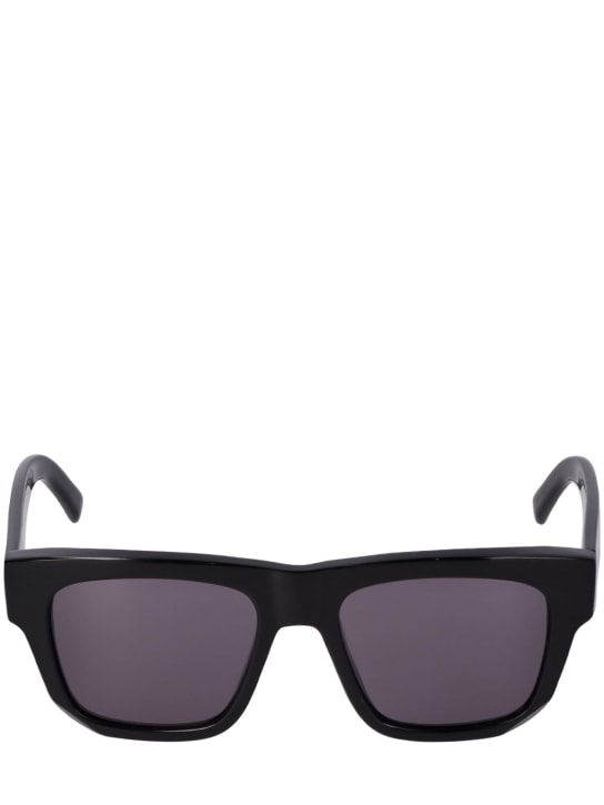 Givenchy: Gafas de sol de acetato - Black/Smoke - men_0 | Luisa Via Roma