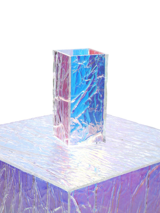 L'afshar: Iridescent Crushed Ice花瓶 - 多色 - ecraft_1 | Luisa Via Roma