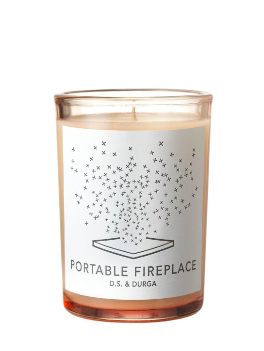 Ds&durga: 200gr Portable Fireplace candle - Transparent - beauty-men_0 | Luisa Via Roma