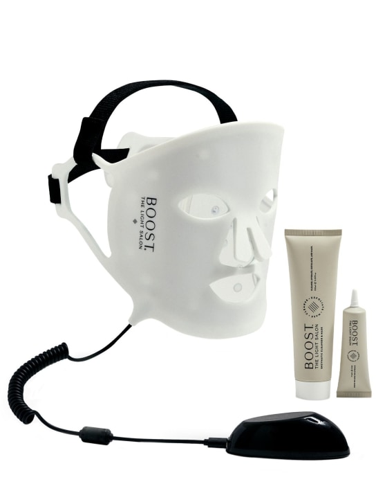 The Light Salon: Revive & Repeat LED Facial kit - Transparent - beauty-men_0 | Luisa Via Roma