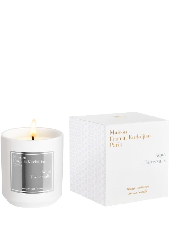 Maison Francis Kurkdjian: 280gr Aqua Universalis scented candle - Durchsichtig - beauty-women_0 | Luisa Via Roma