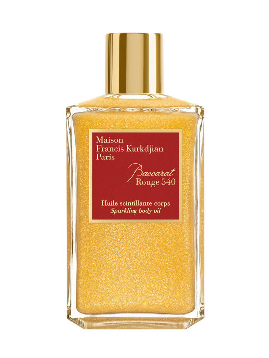 Maison Francis Kurkdjian: Baccarat Rouge 540 sparkling body oil - Durchsichtig - beauty-women_0 | Luisa Via Roma