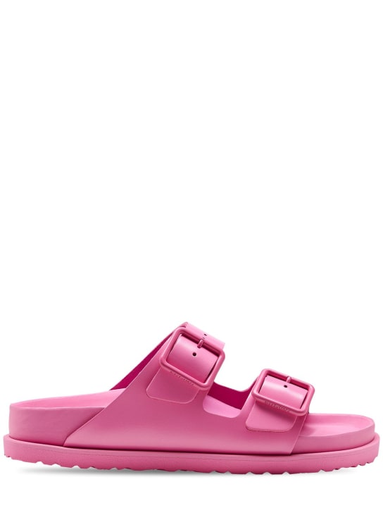 BIRKENSTOCK 1774: Arizona EXQ smooth leather sandals - Pink - women_0 | Luisa Via Roma