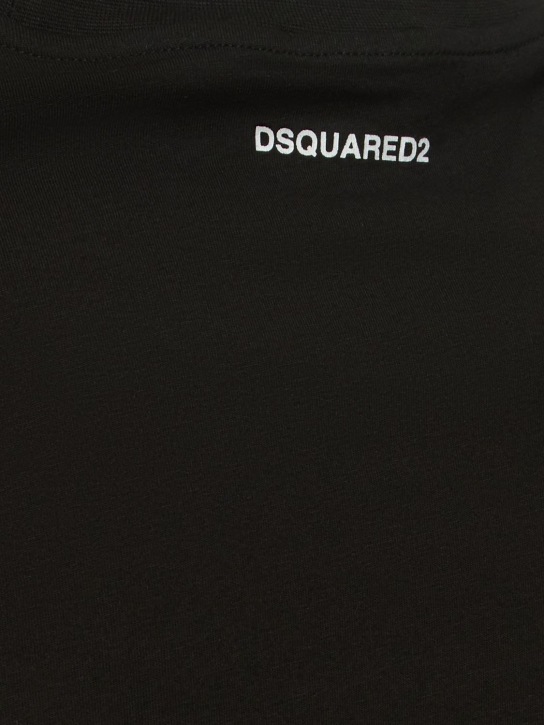 Dsquared2: Pack of 2 jersey t-shirts - Black - men_1 | Luisa Via Roma