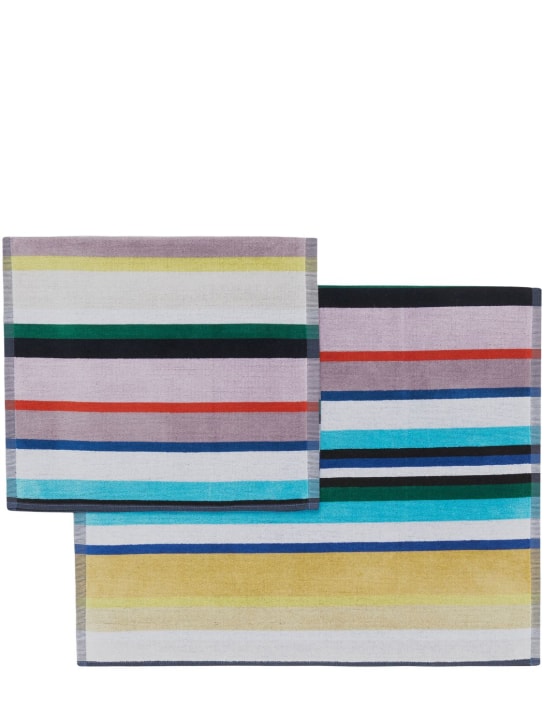 Missoni Home: Set of 2 Chase towels - Multicolor - ecraft_1 | Luisa Via Roma