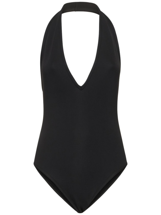 Bottega Veneta: One piece swimsuit - Black - women_0 | Luisa Via Roma