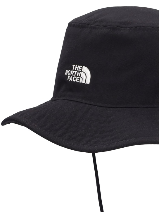 The North Face: Recycled 66 Brimmer hat - Black - men_1 | Luisa Via Roma