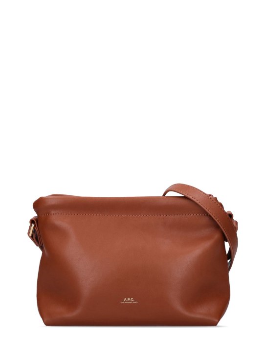A.P.C.: Mini Sac Ninon shoulder bag - Cad Hazelnut - women_0 | Luisa Via Roma