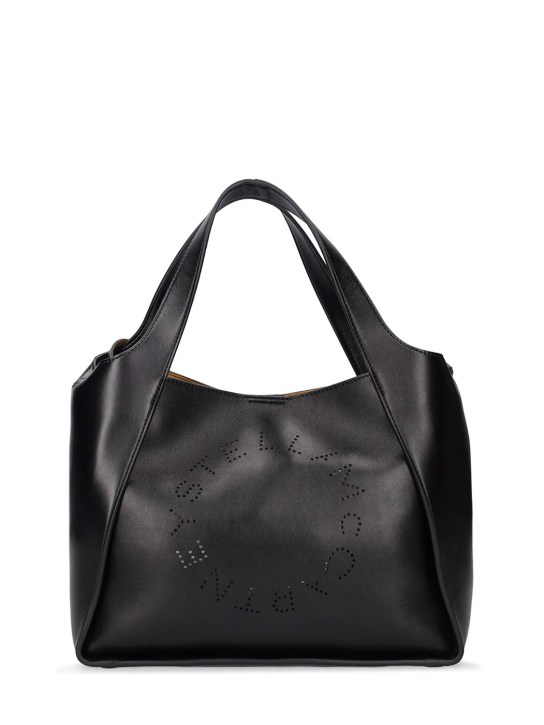 Stella McCartney: Crossbody tote bag - Black - women_0 | Luisa Via Roma