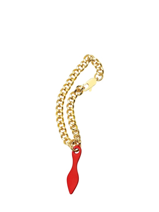 Christian Louboutin Beauty: New small chain - Gold And Red - beauty-women_0 | Luisa Via Roma