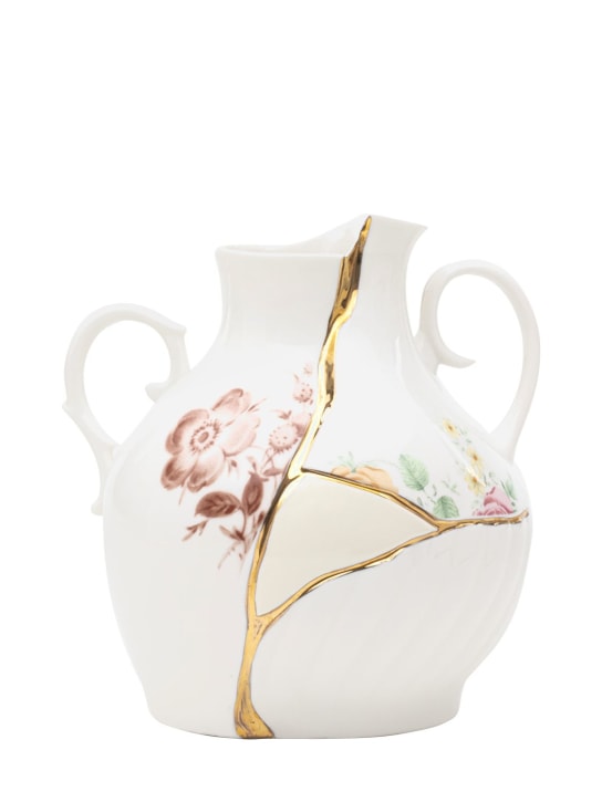 Seletti: Kintsugi bone china vase - ecraft_0 | Luisa Via Roma