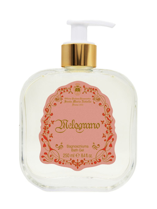 Santa Maria Novella: Melograno Bath Gel 250 ml - Transparent - beauty-men_0 | Luisa Via Roma