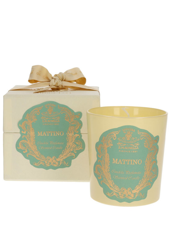Santa Maria Novella: 200gr Mattino scented candle - Durchsichtig - beauty-women_0 | Luisa Via Roma