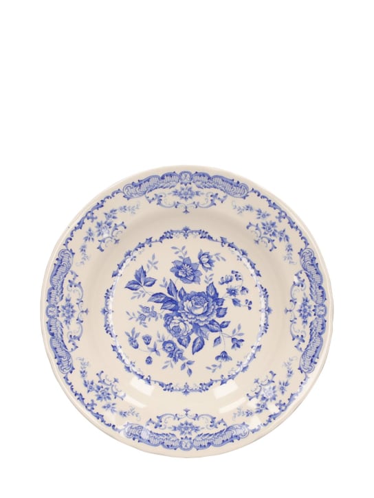 Bitossi Home: Set of 6 soup plates - Blue - ecraft_0 | Luisa Via Roma