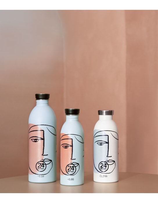 24bottles: 500ml White Calypso Clima bottle - Beige - ecraft_1 | Luisa Via Roma