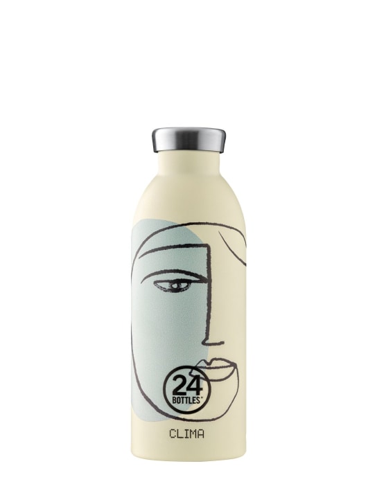 24bottles: Botella White Calypso Clima 500ml - Beige - ecraft_0 | Luisa Via Roma