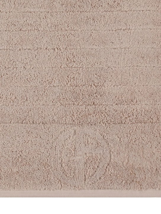 Armani/Casa: Dorotea cotton bath towel - Dove Grey - ecraft_1 | Luisa Via Roma