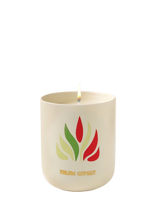 Assouline: Tulum Gypset scented candle - White - ecraft_0 | Luisa Via Roma