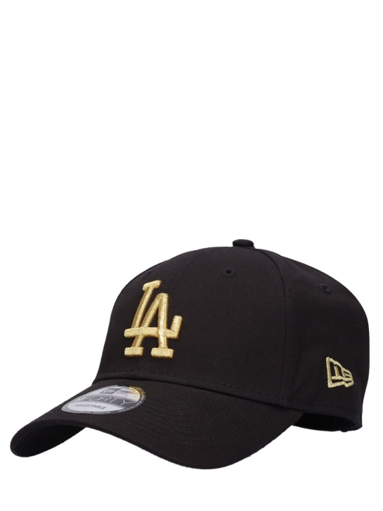 New Era: 9Forty LA Dodgers metallic hat - Black - women_1 | Luisa Via Roma
