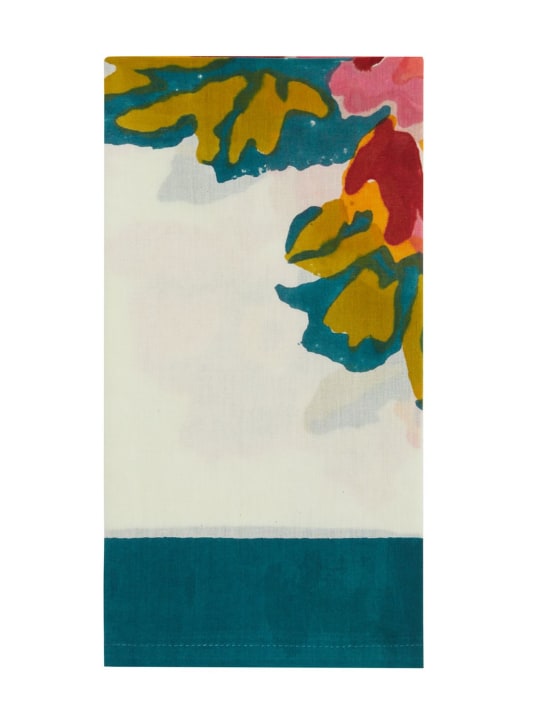 LISA CORTI: Lot de 4 serviettes de table Lisa Bouquet Cream - Multicolore - ecraft_0 | Luisa Via Roma