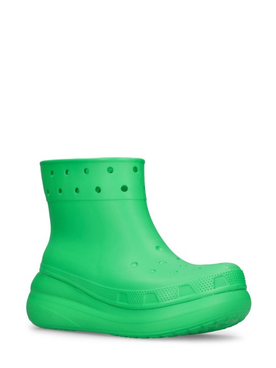 Crocs: Stivali da pioggia Classic Crush - Verde - women_1 | Luisa Via Roma