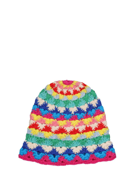 Alanui: Over the Rainbow handmade hat - Multicolor - women_0 | Luisa Via Roma