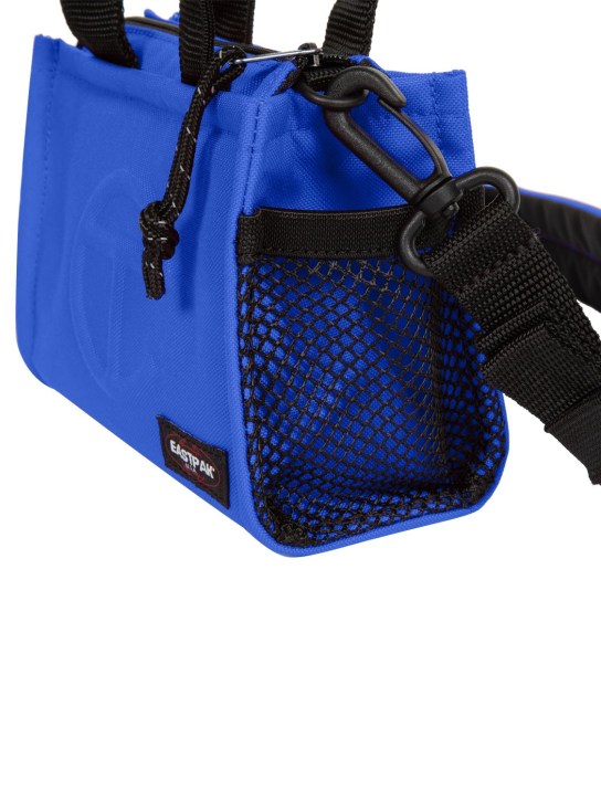 Eastpak x TELFAR: Small Telfar shopper bag - Telfar Blue - women_1 | Luisa Via Roma