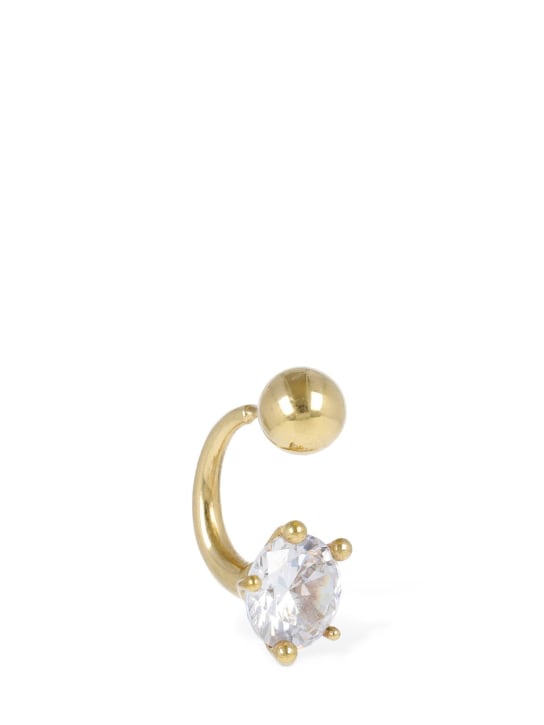 Panconesi: Medium Piercing „Diamanti“ - Gold/Kristall - men_0 | Luisa Via Roma