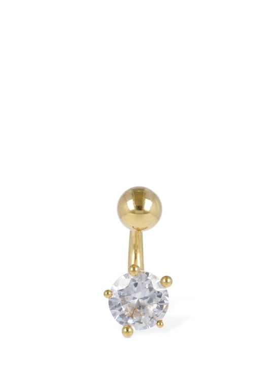 Panconesi: Medium Piercing „Diamanti“ - Gold/Kristall - men_1 | Luisa Via Roma
