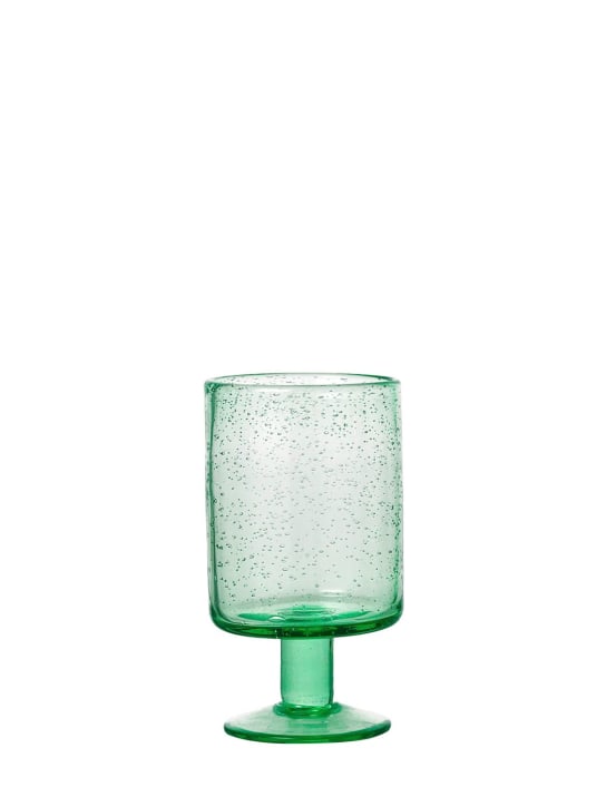 Ferm Living: Oli wine glass - Green - ecraft_0 | Luisa Via Roma