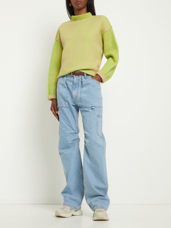 Nagnata: Hinterland sweater - Lime Green - women_1 | Luisa Via Roma