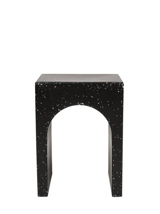 Oyoy: Siltaa recycled stool - Black - ecraft_0 | Luisa Via Roma
