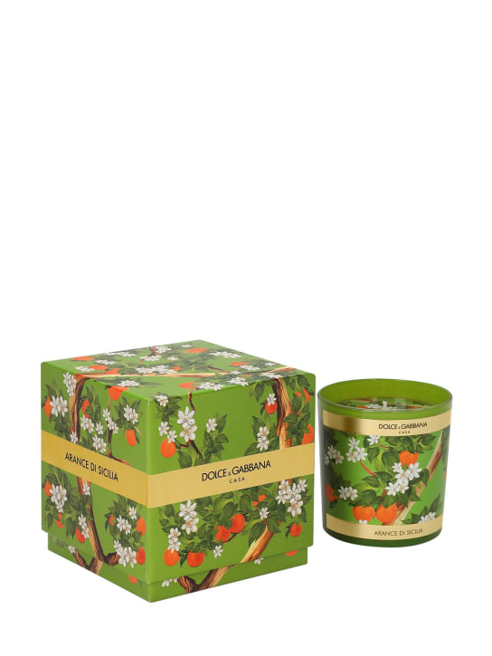 Dolce&Gabbana: Sicilian Orange scented candle - Green - ecraft_1 | Luisa Via Roma