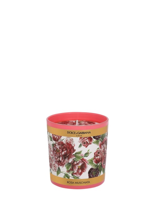 Dolce&Gabbana: Musk Rose scented candle - Pink - ecraft_0 | Luisa Via Roma