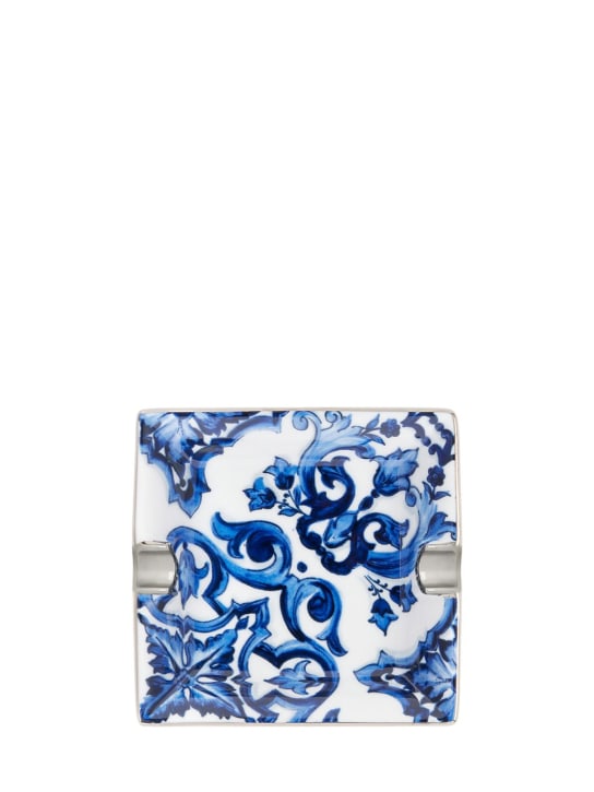 Dolce&Gabbana: Cendrier Mediterranean Blue - Bleu - ecraft_0 | Luisa Via Roma