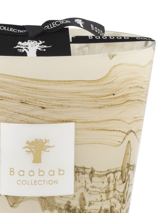 Baobab Collection: Sand Siloli candle - Beige/Gold - ecraft_1 | Luisa Via Roma