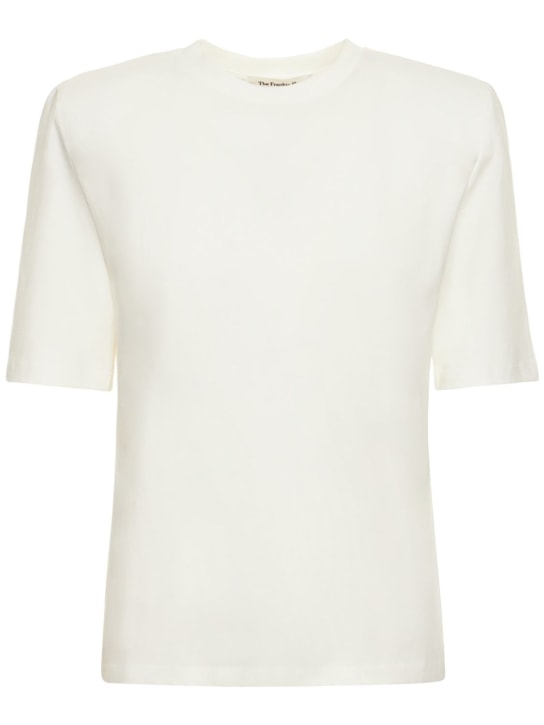 The Frankie Shop: Carrington t-shirt - White - women_0 | Luisa Via Roma