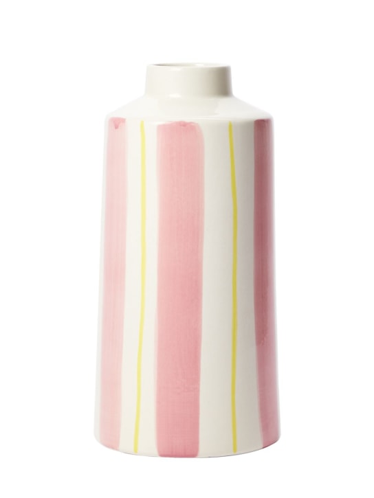 The Conran Shop: Small pink stripes vase - Pink - ecraft_0 | Luisa Via Roma