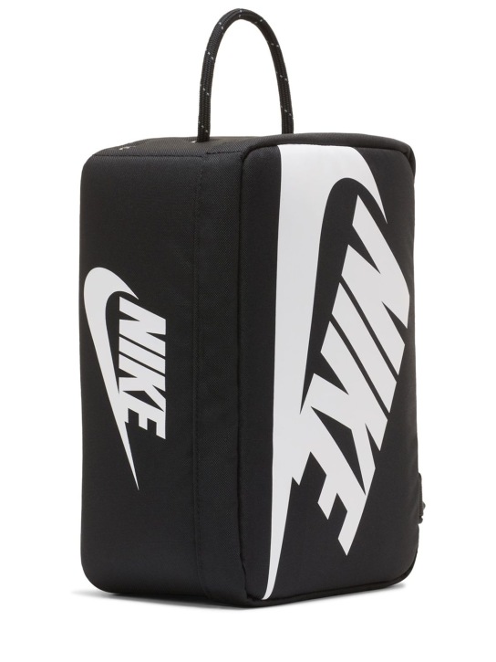 Nike: Small Shoe Box bag - Black/Black/Whi - men_1 | Luisa Via Roma