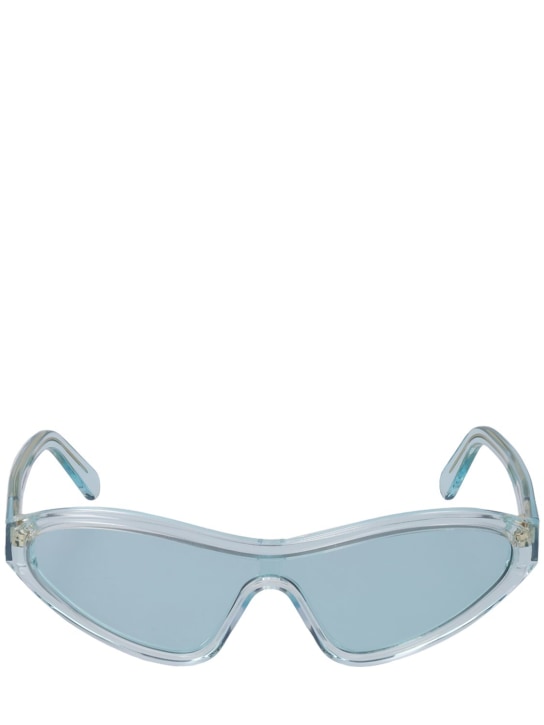 Zimmermann: Coaster cat-eye acetate sunglasses - Mint - women_0 | Luisa Via Roma