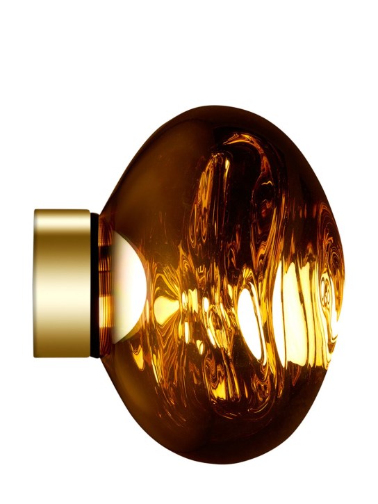 Tom Dixon: Lampe LED Melt Surface Gold - Or - ecraft_1 | Luisa Via Roma