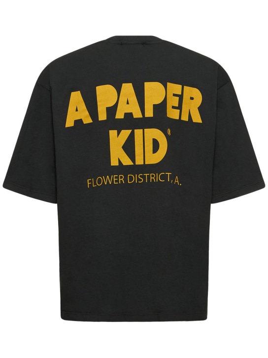 A Paper Kid: T-shirt unisex - Nero - women_0 | Luisa Via Roma